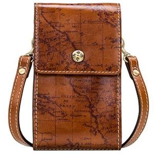 Patricia Nash RIVALTA brown Leather Crossbody Bag